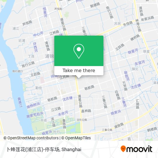卜蜂莲花(浦江店)-停车场 map