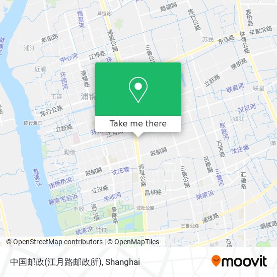 中国邮政(江月路邮政所) map