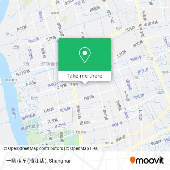 一嗨租车(浦江店) map