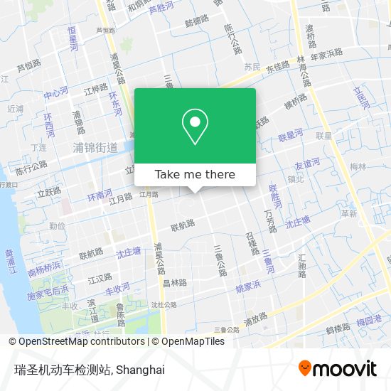 瑞圣机动车检测站 map