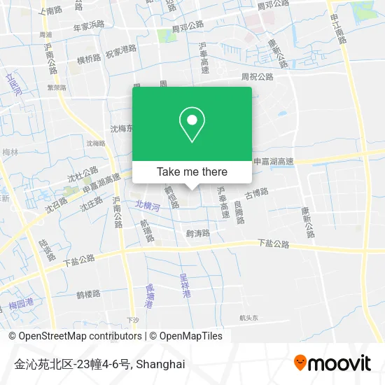 金沁苑北区-23幢4-6号 map
