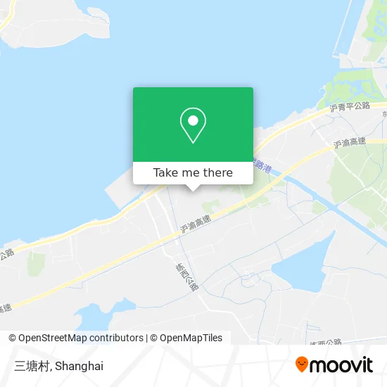 三塘村 map