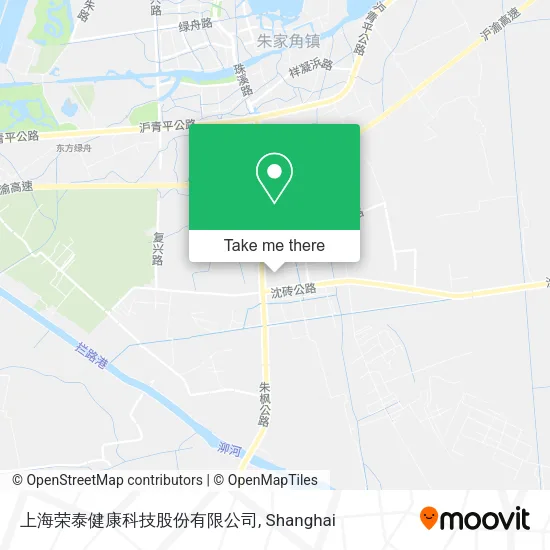 上海荣泰健康科技股份有限公司 map