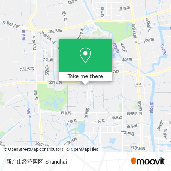 新佘山经济园区 map