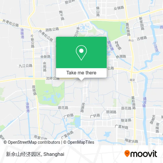新佘山经济园区 map