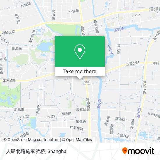 人民北路施家浜桥 map