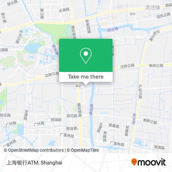 上海银行ATM map