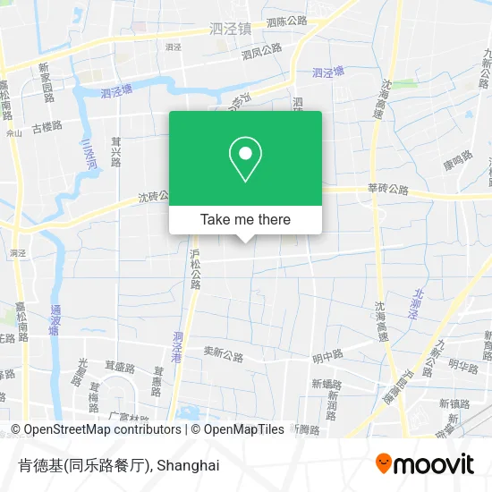 肯德基(同乐路餐厅) map