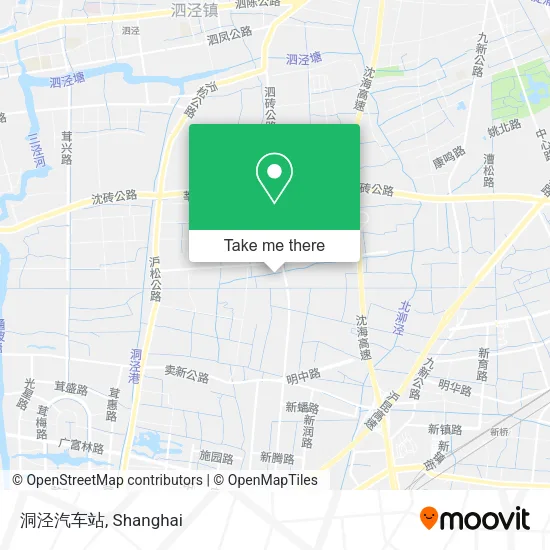 洞泾汽车站 map
