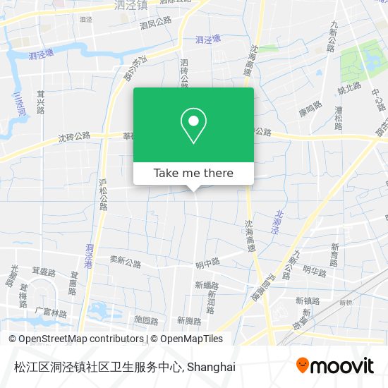 松江区洞泾镇社区卫生服务中心 map