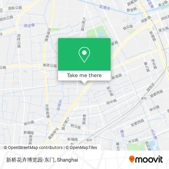 新桥花卉博览园-东门 map