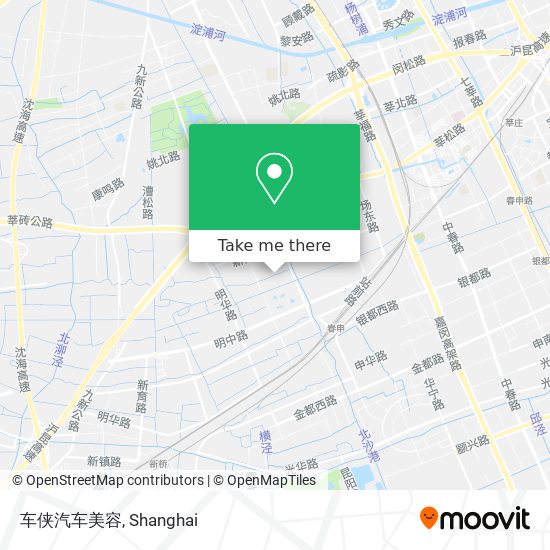 车侠汽车美容 map