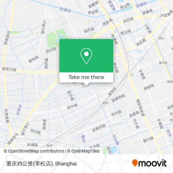 重庆鸡公煲(莘松店) map