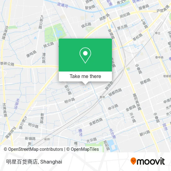 明星百货商店 map