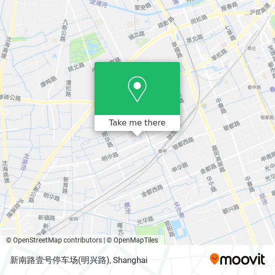 新南路壹号停车场(明兴路) map