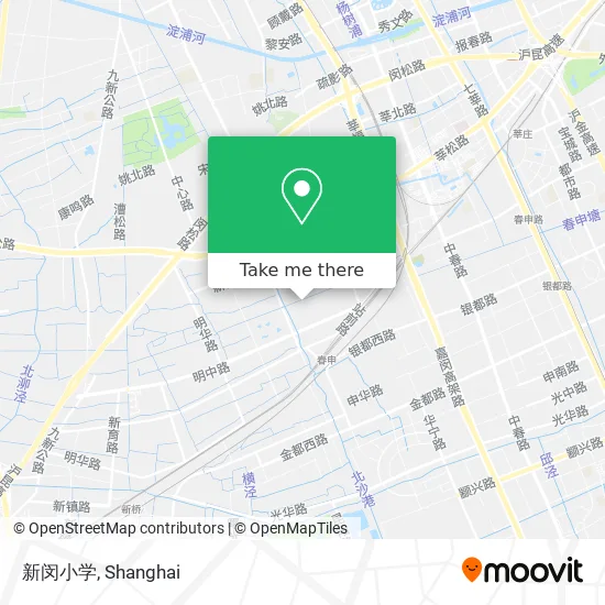 新闵小学 map