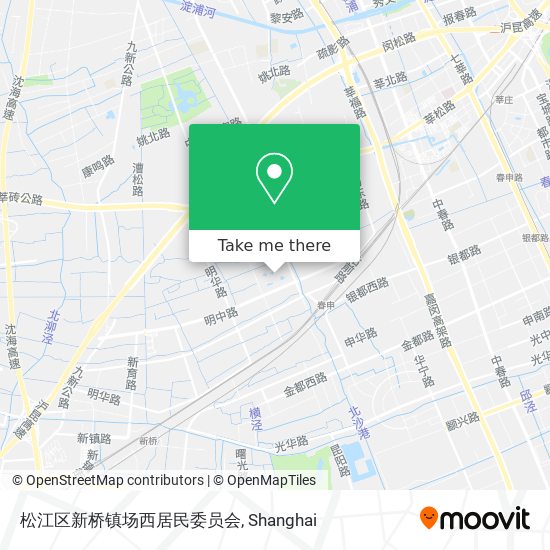 松江区新桥镇场西居民委员会 map