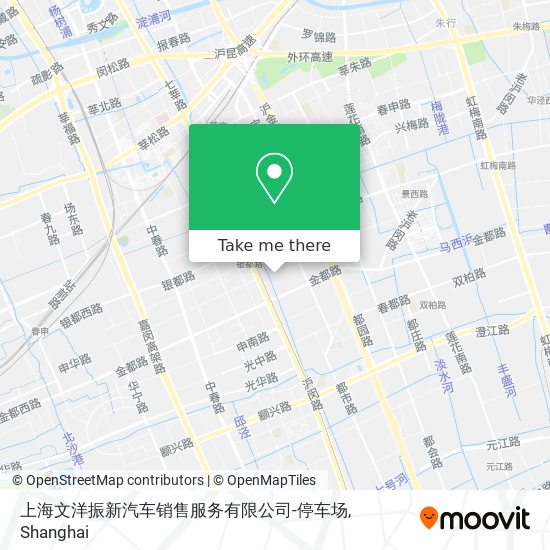 上海文洋振新汽车销售服务有限公司-停车场 map