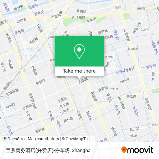 宝燕商务酒店(好爱店)-停车场 map