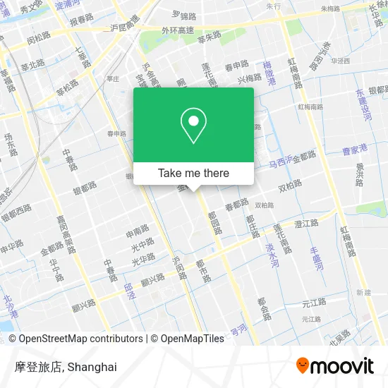 摩登旅店 map