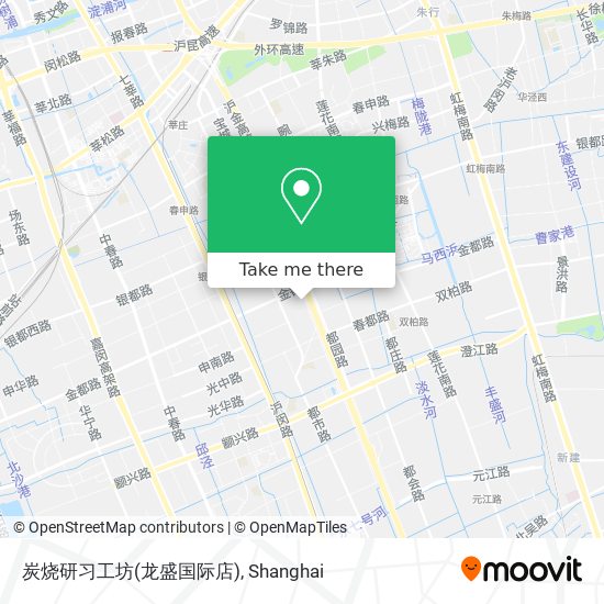 炭烧研习工坊(龙盛国际店) map