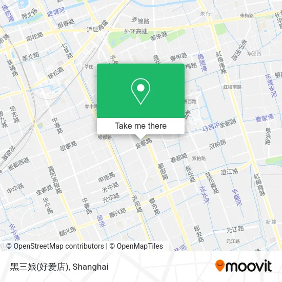 黑三娘(好爱店) map