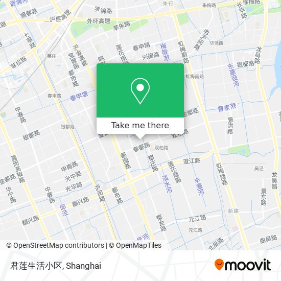 君莲生活小区 map