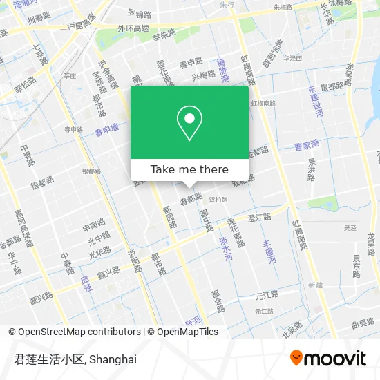 君莲生活小区 map