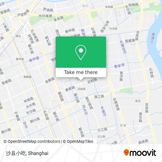 沙县小吃 map