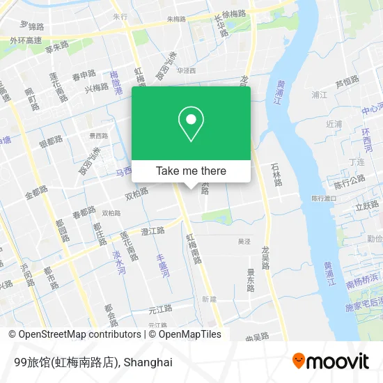 99旅馆(虹梅南路店) map