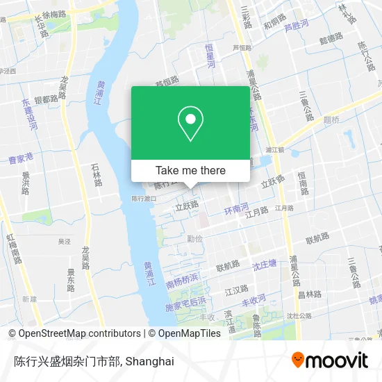 陈行兴盛烟杂门市部 map