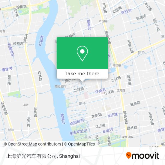 上海沪光汽车有限公司 map