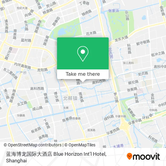 蓝海博龙国际大酒店 Blue Horizon Int'l Hotel map