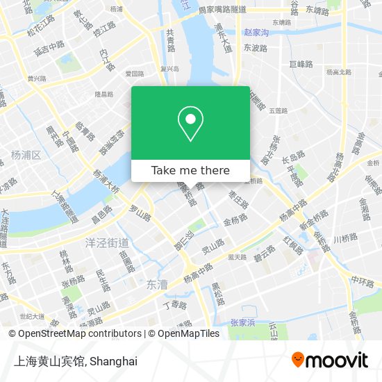 上海黄山宾馆 map