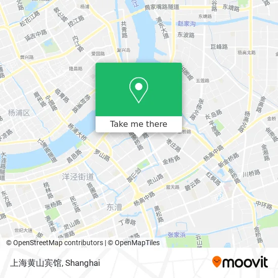 上海黄山宾馆 map