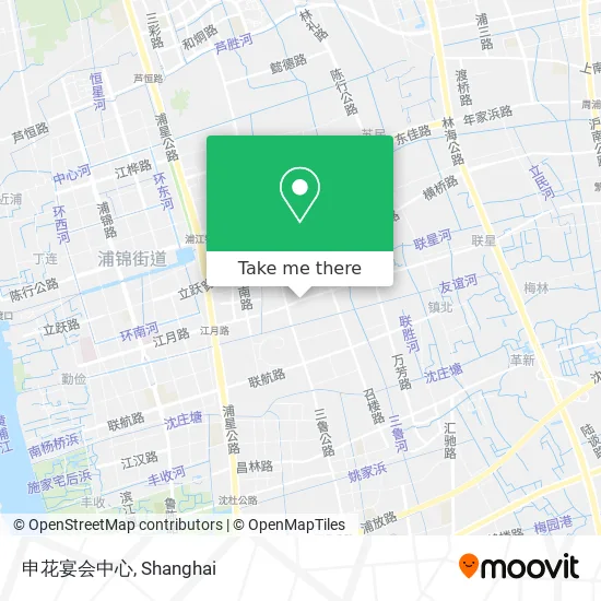 申花宴会中心 map
