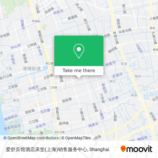 爱舒宾馆酒店床垫(上海)销售服务中心 map