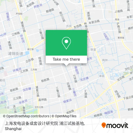 上海发电设备成套设计研究院 浦江试验基地 map