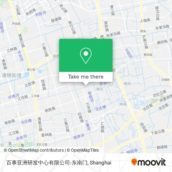 百事亚洲研发中心有限公司-东南门 map