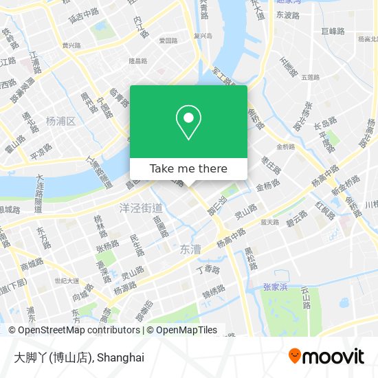 大脚丫(博山店) map