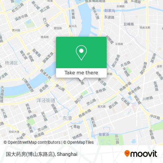 国大药房(博山东路店) map