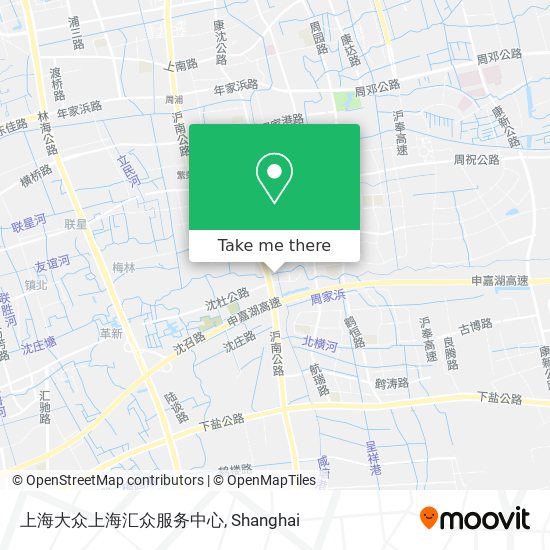 上海大众上海汇众服务中心 map