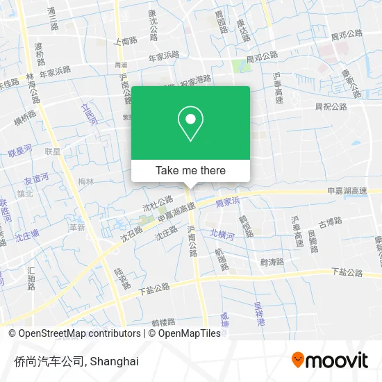 侨尚汽车公司 map