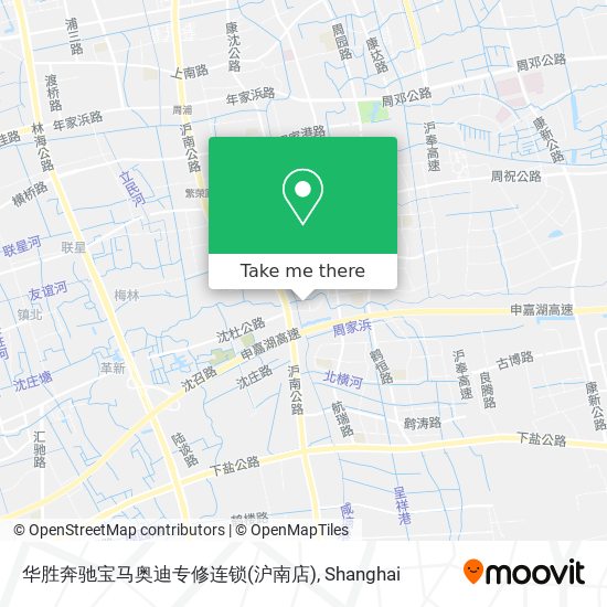 华胜奔驰宝马奥迪专修连锁(沪南店) map