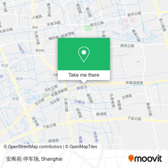 安阁苑-停车场 map