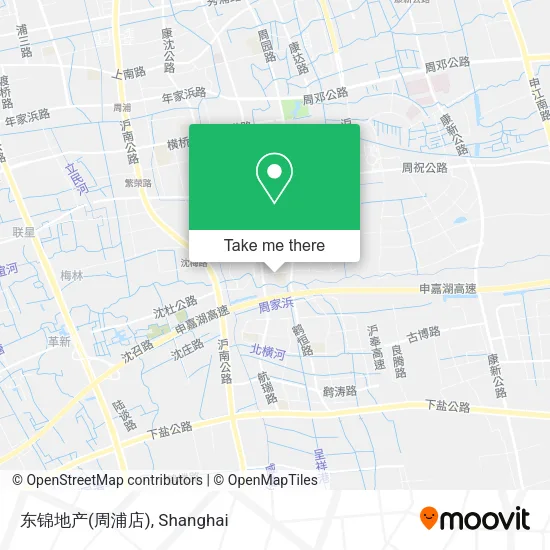 东锦地产(周浦店) map