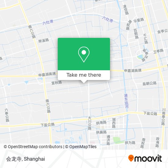 会龙寺 map