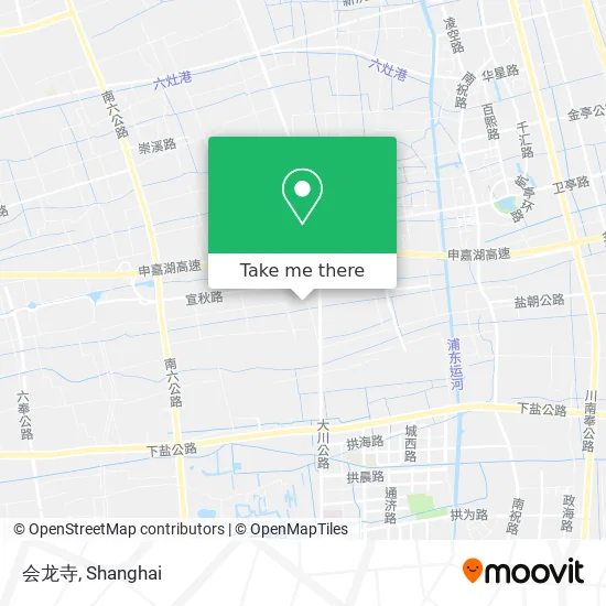 会龙寺 map