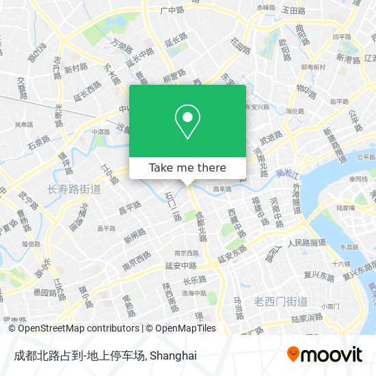 成都北路占到-地上停车场 map