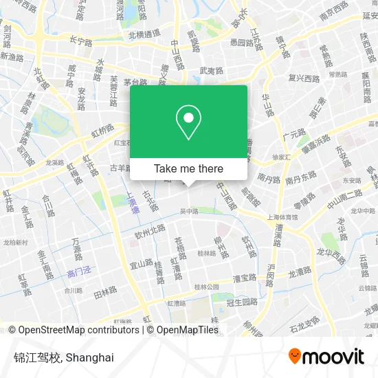 锦江驾校 map